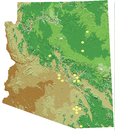 map of U.S.